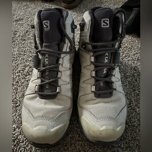 Salomon Gray Hiking Shoes